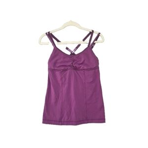 Lululemon Women's Purple Tank Top Yoga Pilates Workout Athleisure Lounge 8